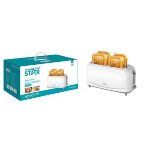 the winning star 4 slice sandwich toaster 1000–1200w