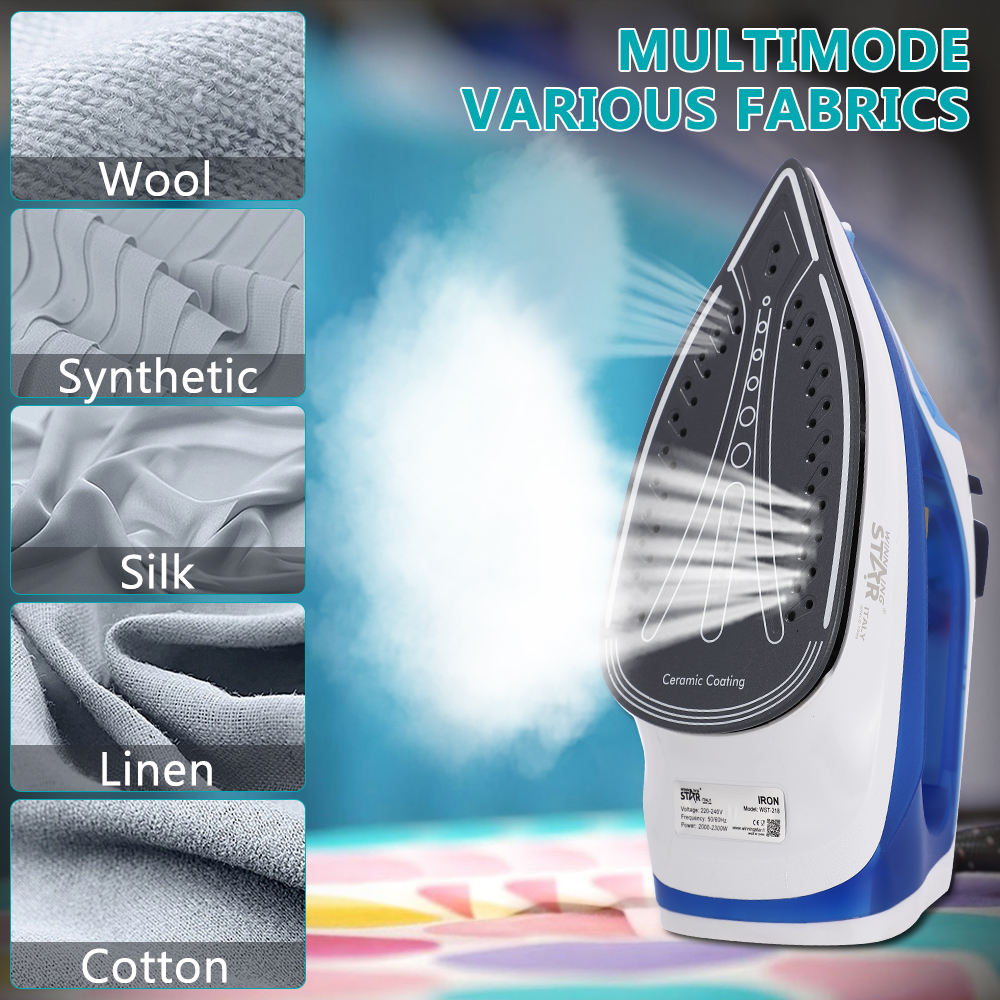 the winning star st 218 steam iron (2000w 2300w) the winning star st 218 steam iron (2000w 2300w)