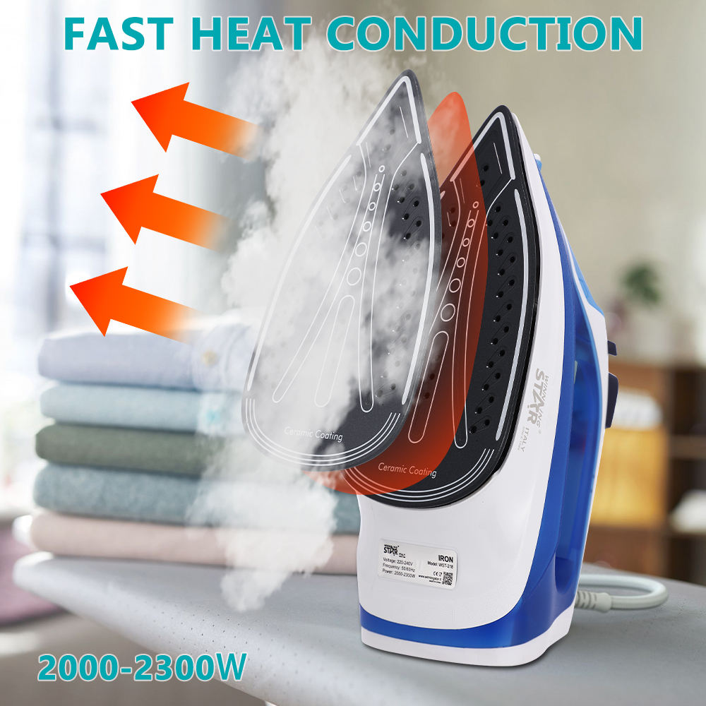the winning star st 218 steam iron (2000w 2300w) the winning star st 218 steam iron (2000w 2300w)